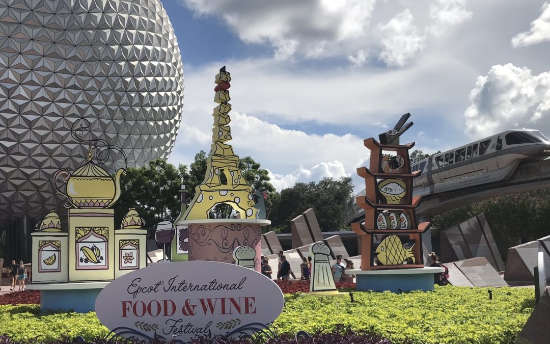 Tasting Our Way Around the World – Epcot International Food & Wine Festival