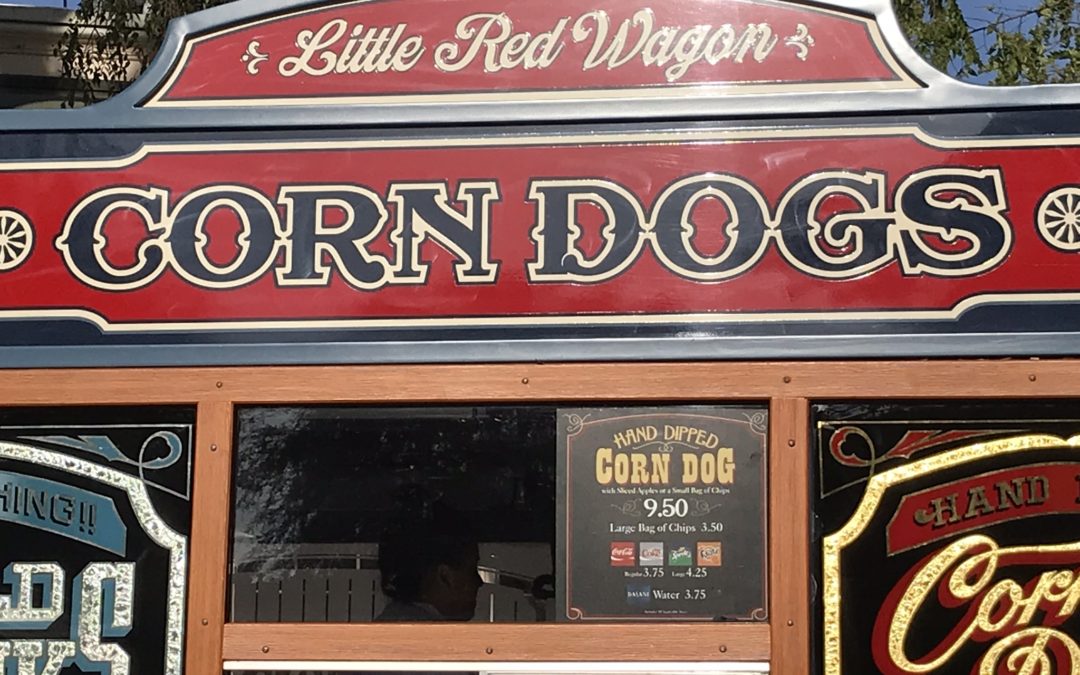 Hot Diggity (Corn) Dog: Disneyland’s Little Red Wagon
