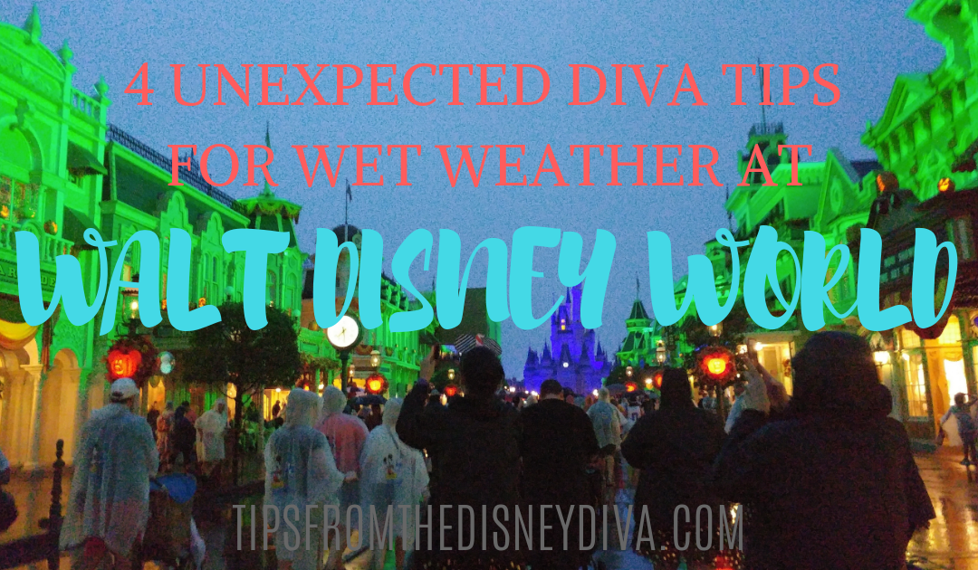 4 Unexpected Diva Tips for Wet Weather at Walt Disney World