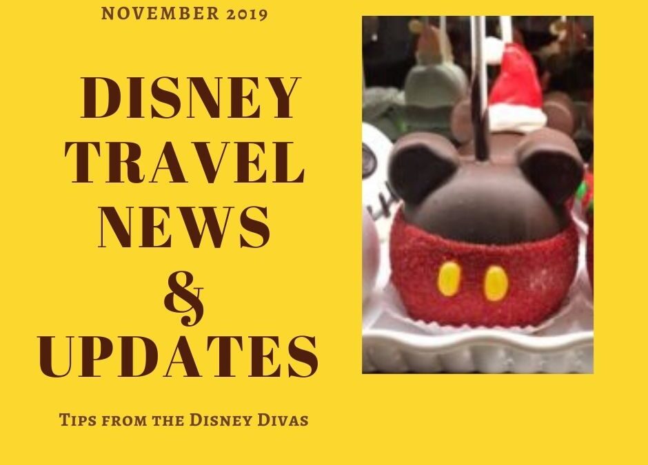 Disney Travel News & Updates Highlights from November 2019