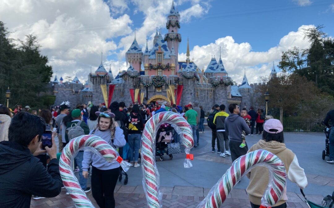 Get your Hand Pulled Candy Cane at Disneyland!