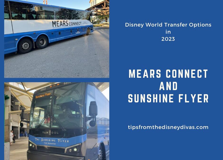 Mears Connect and Sunshine Flyer- Which Transfer Company is Best for Your Disney World Vacation?